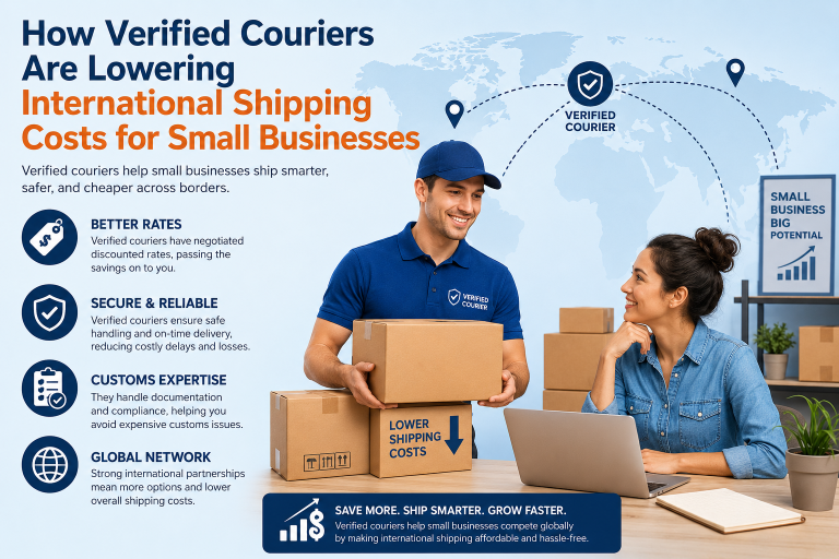 How Verified Couriers Are Lowering International Shipping Costs for Small Businesses