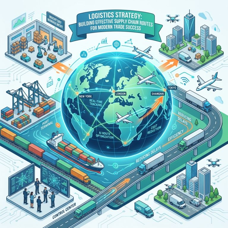 Logistics Strategy: Building Effective Supply Chain Routes for Modern Trade Success