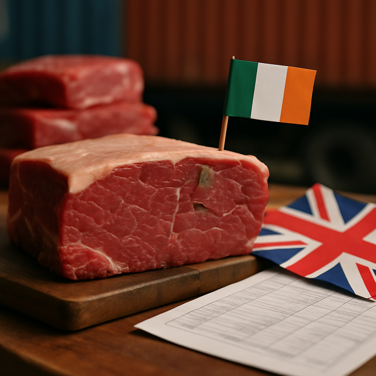How Irish Beef Exports to the UK Are Shaping Industry Quality and Trade Statistics