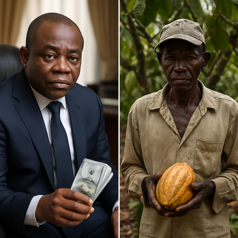 What Is the Salary of the CEO of COCOBOD and Why Are Cocoa Farmers in Ghana Struggling?