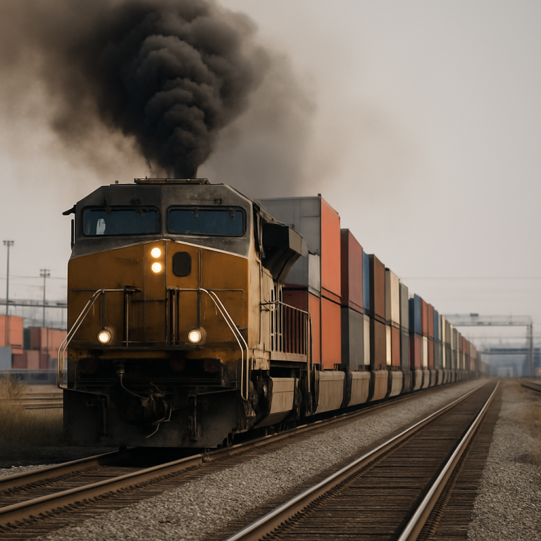 How Us Freight Rail Pollution Impacts Inland 411 Corridors and Depot Infrastructure