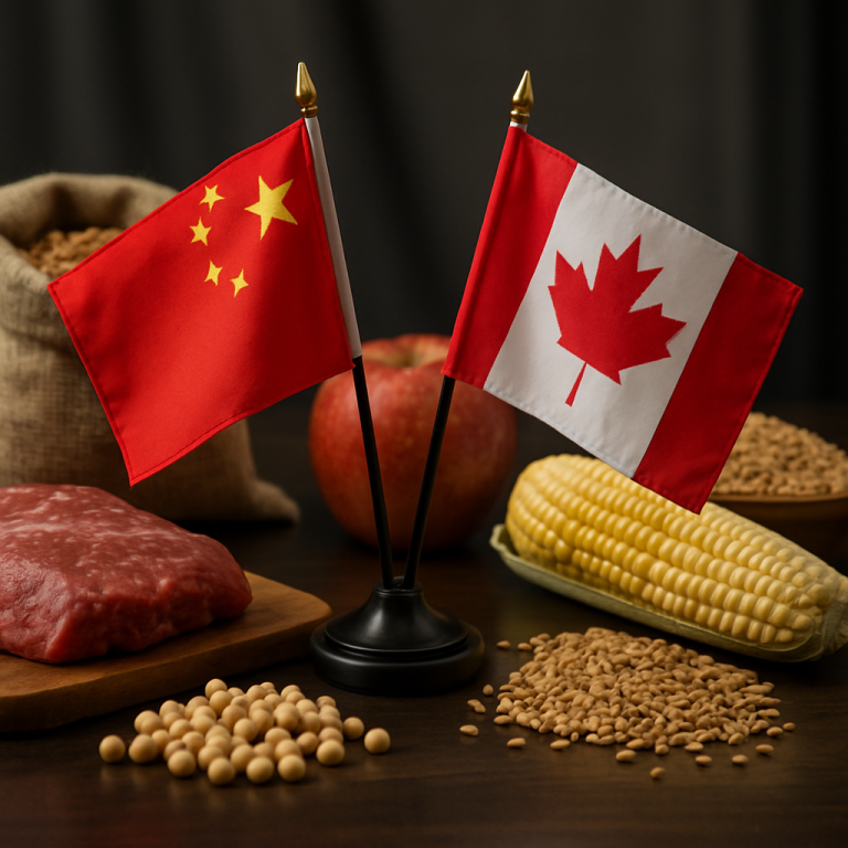 How Chinese Media Views Canadian Tariffs and the Future of China-Canada Food Trade Deals