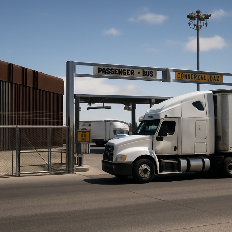 What Happens When Crossing the Border and In Transit to a Carrier Hub for Delivery Service