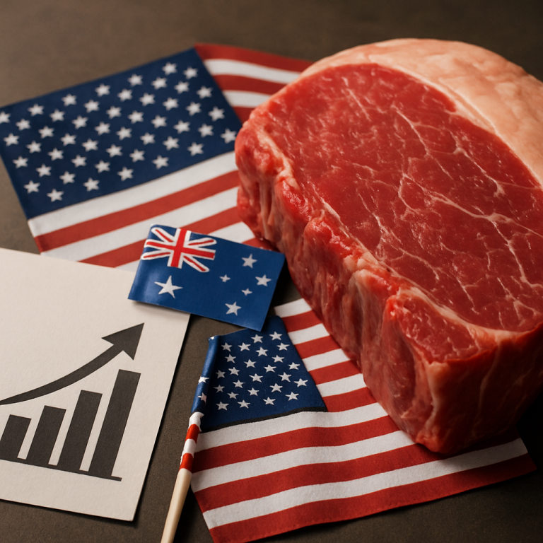 What Drives Australian Beef Imports to the US? Prices, Tariffs, and Appetite for Exports
