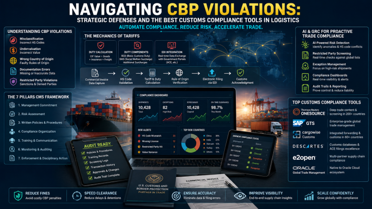 Avoiding CBP Violations: Best Customs Compliance Tools in Logistics