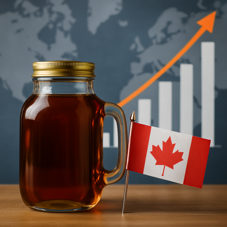 Canadian Maple Syrup International Exports Rise 17.2% in 2025