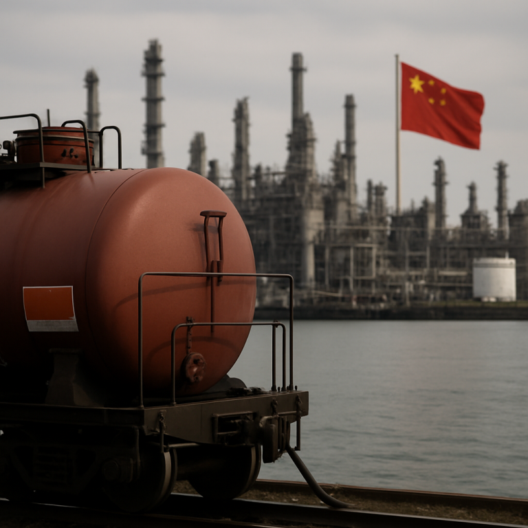 China’s Refined Fuel Exports Rise 12.7% in August as Controls Ease
