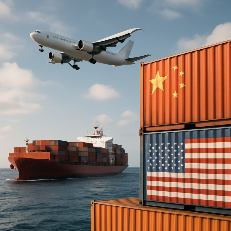 Shipping Routes From China to the USA: Sea, Air, Costs, and Transit Choices