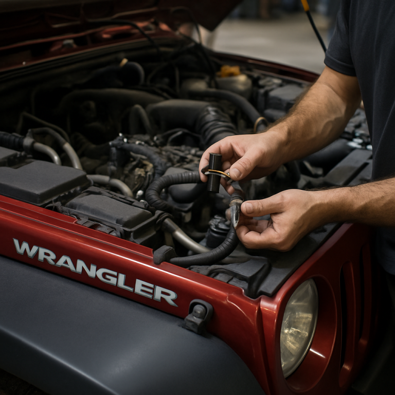 2012 Jeep Wrangler Camshaft Position Sensor Replacement: Location, Symptoms and Cost
